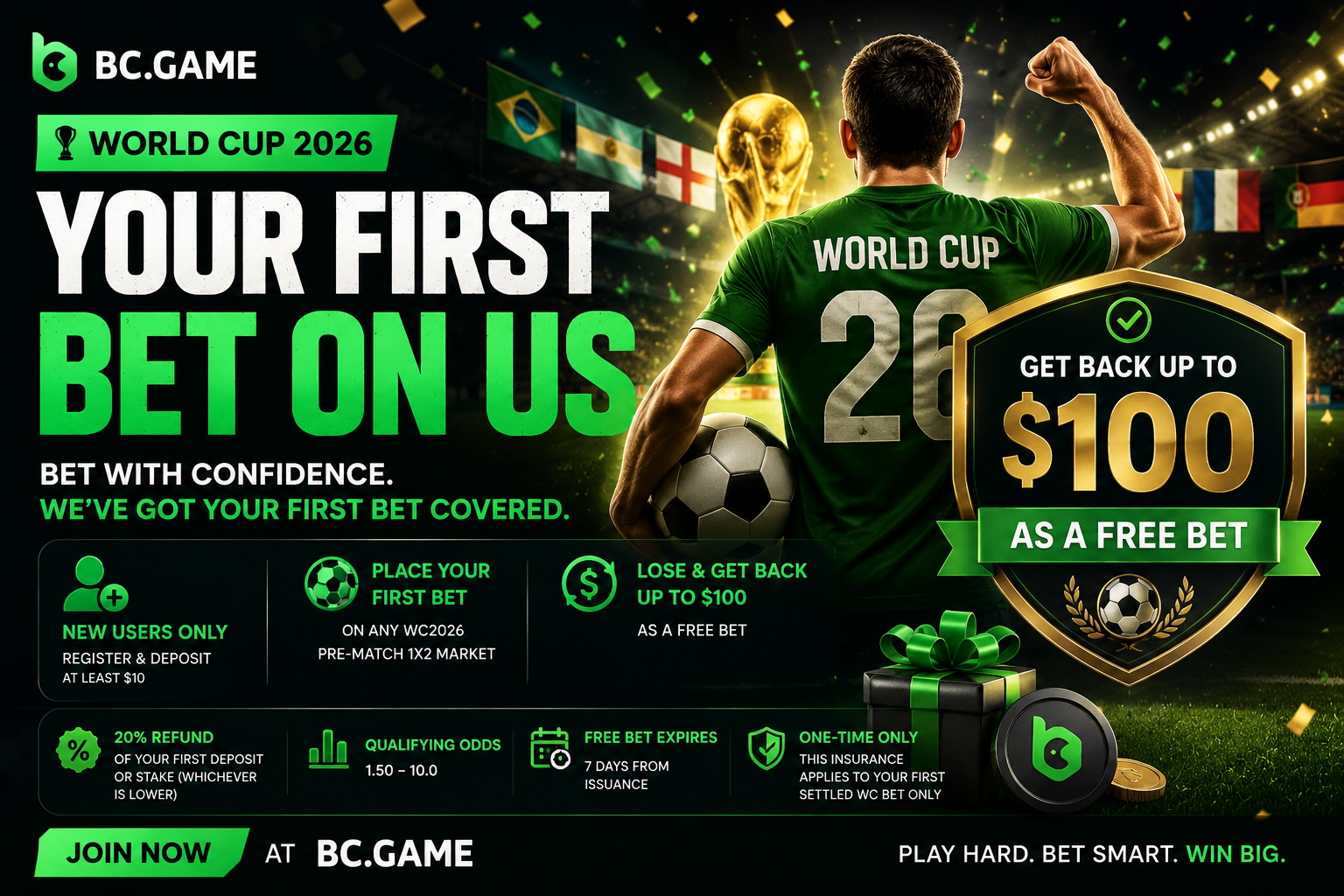 World Cup - First Bet on Us